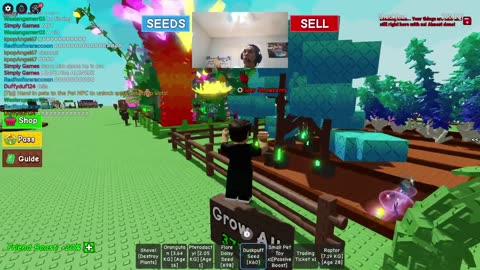 Checking Out the NEW Grow a Garden Update! | wasiangamer03