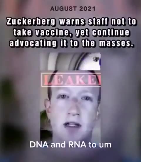 Proof that Zuckerberg had foreknowledge of Crimes Against Humanity