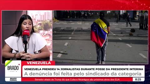 O SILÊNCIO DE SINDICATOS DE JORNALISTAS DO BRASIL SOBRE PRISÕES DE PROFISSIONAIS NA VENEZUELA