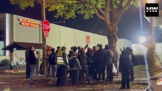 Chaos at Portland’s ice facility erupts, as a brawl broke out between protesters and