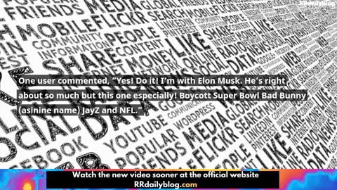 Musk to Pull 40 Million Sponsorship Deal Over Bad Bunny Super Bowl Halftime Show Report