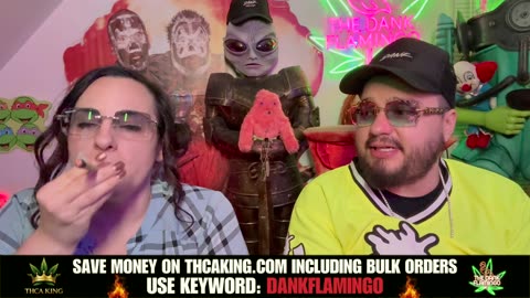 Royal Dank From THCAKING!! Dankin With The Flamingos Review!