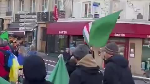 Cette manifestation anti-russe en France a tout pour plaire :