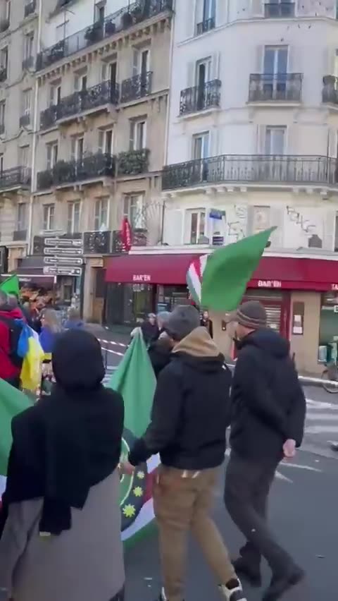 Cette manifestation anti-russe en France a tout pour plaire :