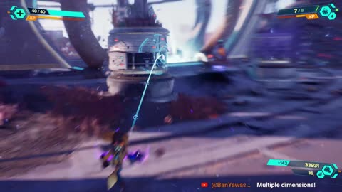 Playing Ratchet & Clank: Rift Apart on PS 5