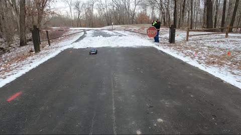 Axial Ryft Backflip off of Snowbank