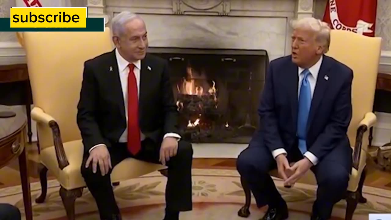 'From U.S President To Israel's Waiter': Video Shows Trump Pulls Chair For Netanyahu In Viral Moment