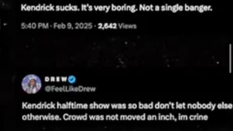 Kendrick Lamar Gets Cheers And Jeers At Super Bowl Halftime!