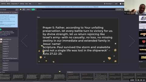Power To Triumph || December 9, 2025 || Anointing Service & Protection Prayer Meeting