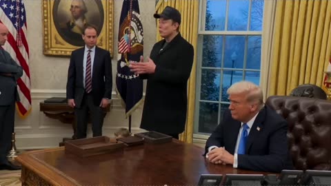 The White House (Youtube) : President Trump Presents Elon Musk To the Press