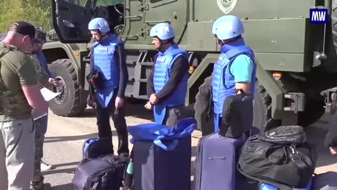 Russian military personnel ensured the safe conduct