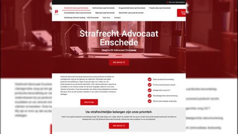 Vind Uw Verdediging bij Strafrecht Advocaat Enschede