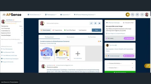 The ApSense Networking Platform Orientation 2