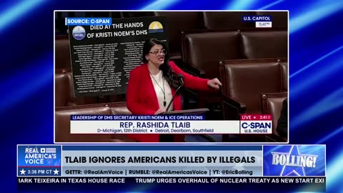 “SQUADSTER” TALIB IGNORES AMERICANS KILLED BY ILLEGALS