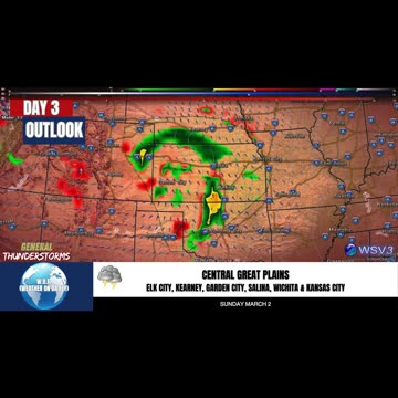 🌩️ Thunderstorm Alert: Great Plains & More! 2/28/25 #shorts #stormalert #weatherforecast