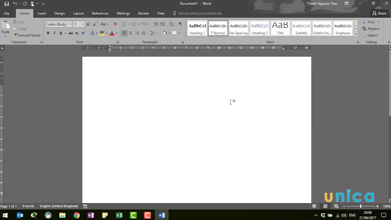 Bài 1 Những điểm mới trong word 2016