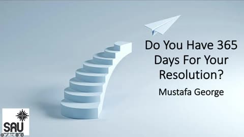 Do You Have 365 Days For Your Resolution