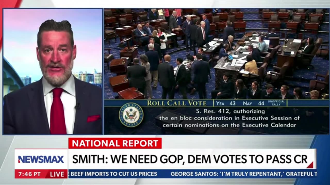 Joining National Report to Discuss Government Shutdown