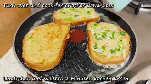 Diese Sandwiches werden in einer Sekunde verschwinden! Rezept mit einfachen Zutaten zum Frühstück!