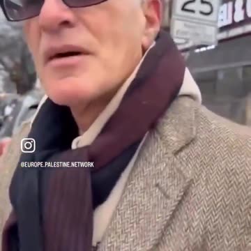 Professor Norman Finkelstein accosted on the street by a Zionist Jew giving him a PAGER (Threat) & calling him a HOLOCAUST DENIER