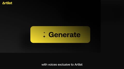 This isn’t a basketball shoe ad. Introducing Artlist’s AI voiceover, built for video creators