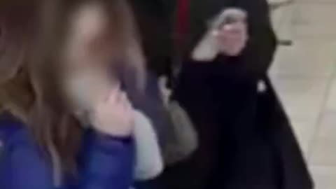 Black woman attacks animals and White woman