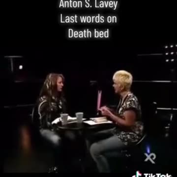 THE LAST WORDS OF ANTHONY S LAVEY - SATANIST!