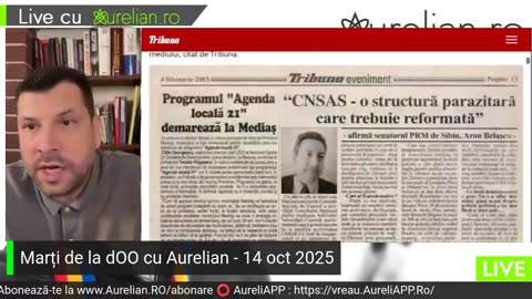 Marți de la dOO cu Aurelian - 14 oct 2025