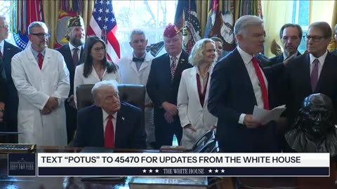 President Trump Signs an Executive Order