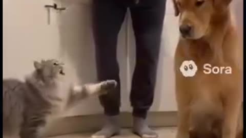 Marcia, it wasn't me, it was him who did it