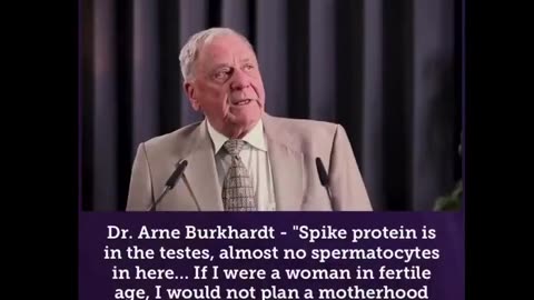 German pathologist Dr. Arne Burkhardt on spike protein