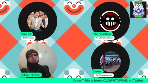 Ep.16 Clown Town (What's Popping) Liam, Tracy, Stealthkaos, Final Boss, Scott Cerra, KarmicX