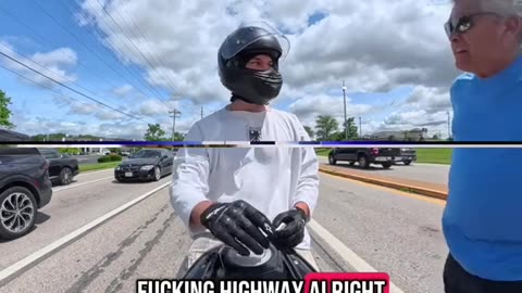 When road rage meets public safety announcement