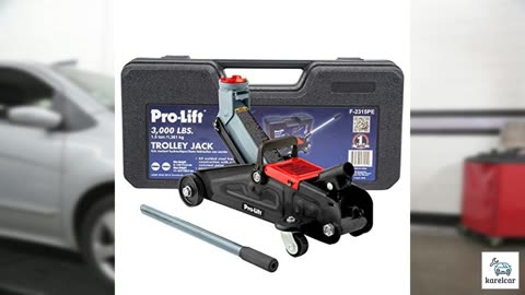 Pro-LifT F-2315PE Grey Hydraulic Trolley Jack Car