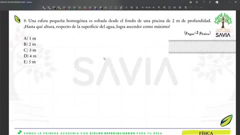 SAVIA REPASO 2025 - 2 | Semana 03 | Física S2