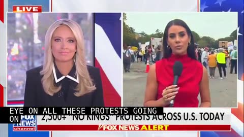 Fox News Butts Clip of Mike Johnson Citing ‘Hate America’ Rally With Smiling Protesters