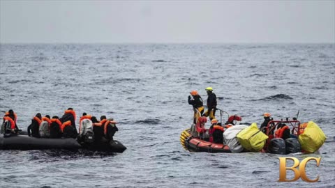 53 people dead or missing after migrant boat capsizes in Mediterranean