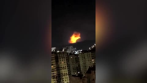 Witness video captures US strikes on Caracas including at airbase