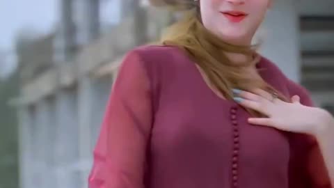 Beautiful Pink Girl Dance Hot video 😍😍😍😍