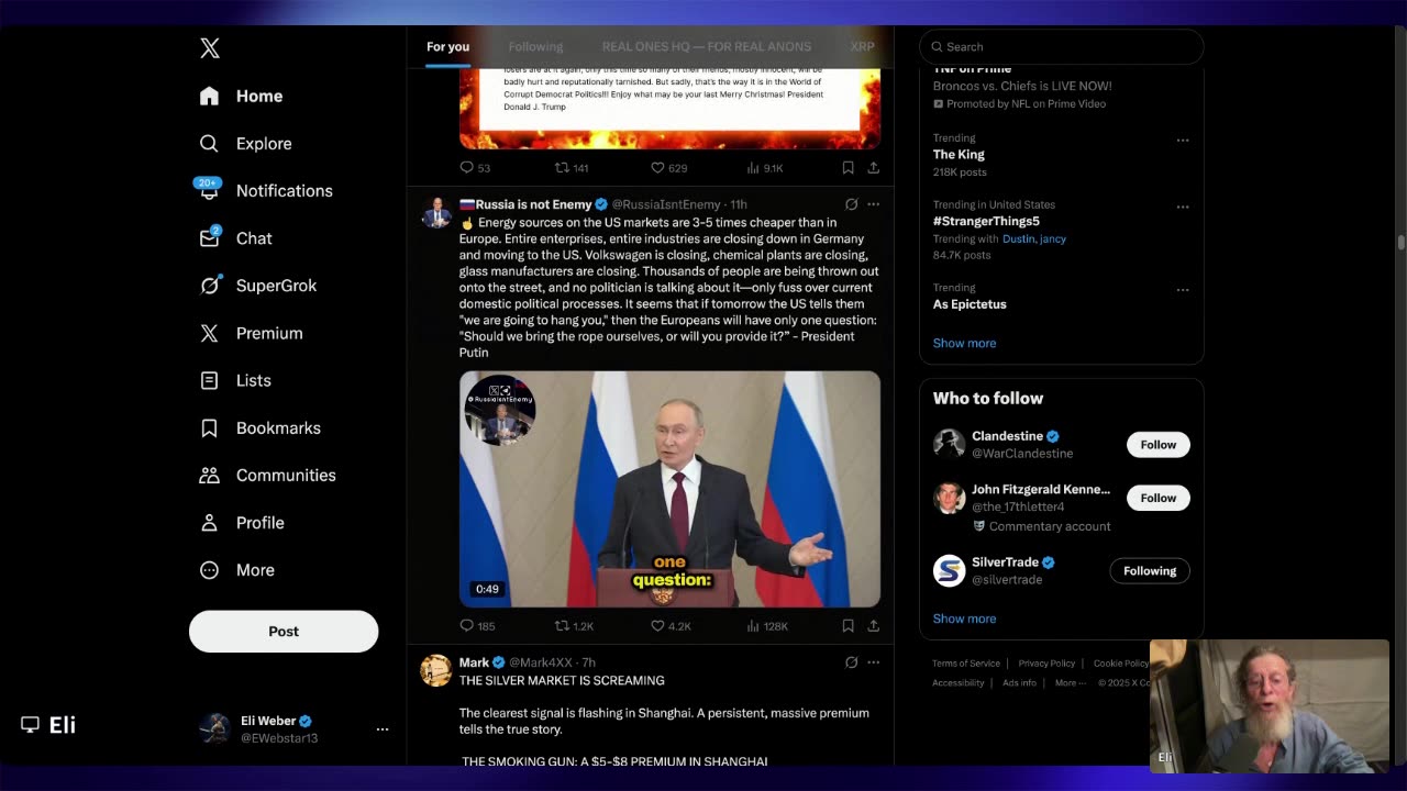 Go Time. Hammer of XMas, Epstein, 6pm Dangerous.