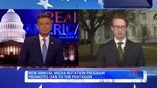 REAL AMERICA -- Dan Ball W/ Daniel Baldwin, OAN Gets A Seat At The Pentagon, 2/3/25