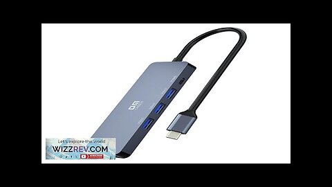 DM CHB058 5-in-1 USB3.0 Hub Docking Station USB Adapter with USB3.0*3 USB-C Review