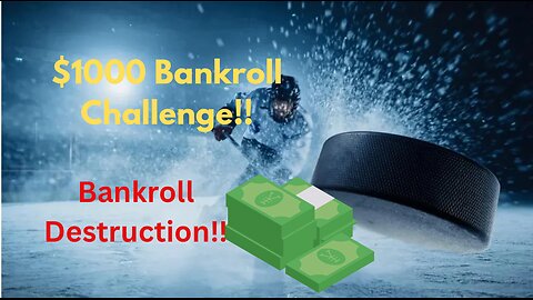 Not sure Im gonna make it. SPORTS BETTING PICKS. BANKROLL CHALLENGE!