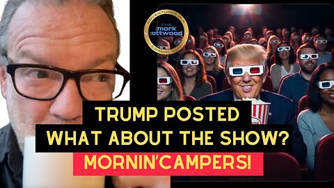 Trump posted WHAT about the Show Being About to Start?