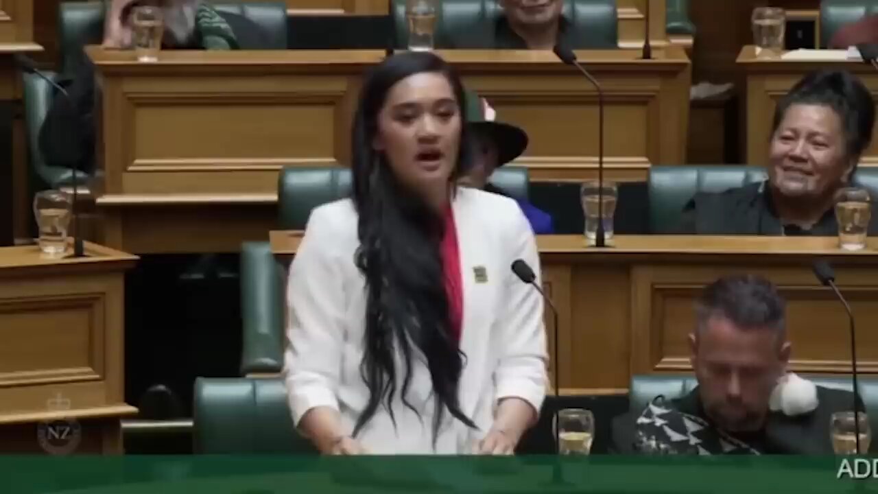 New Zealand MP performs haka in powerful maiden speech_ resurfaced video shows