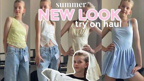 ☀️🏝️SUMMER NEW LOOK TRY ON HAUL 👙