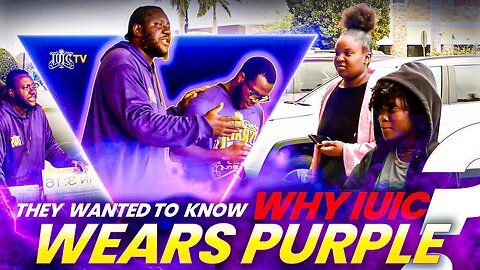THIS IS WHY YOU SEE US IN PURPLE & GOLD!!