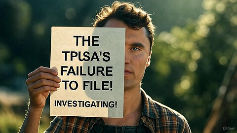 TPUSA'S FAILURE TO FILE KEY TAX FORMS '! CHARLIE'S INVESTIGATION CUT SHORT!