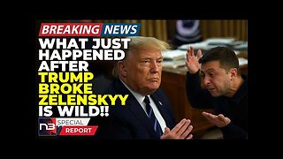 Breaking: What Just Happened Seconds After Trump Broke Zelensky Has The Entire World Laughing Now