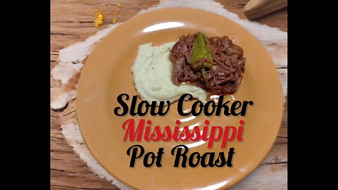 Mississippi Pot Roast | Crockpot Recipe